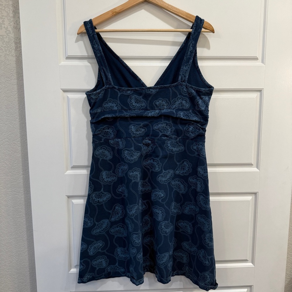 Patagonia Women’s Margot Dress L – Inga Northern Light Blue Floral - Picture 4 of 6